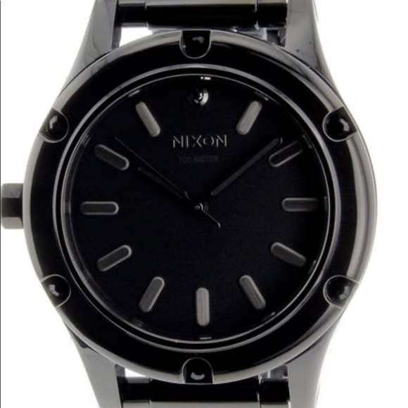 Nixon The Camden Watch - Black/Black Crystal NEW - Picture 5 of 5